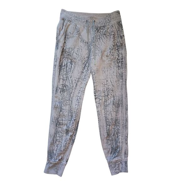 lululemon athletica Pants - Lululemon Warm Down Jogger 7/8 Length - Thread Dye Gray Black